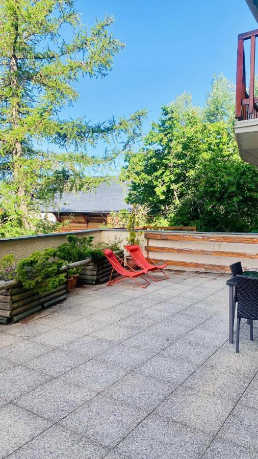 Font-Romeu : T2 Avec Grande Terrasse Et Garage Lägenhet Exteriör bild